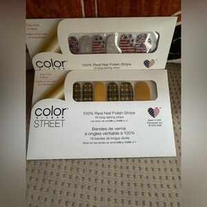 **NEW**Color Street Nail Polish Strips Set of 2 (2020)